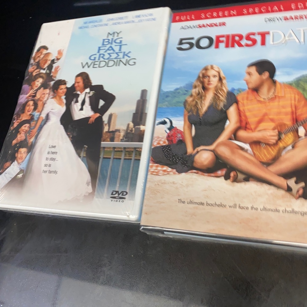 50 First Dates and My Big Fat Greek Wedding Movies